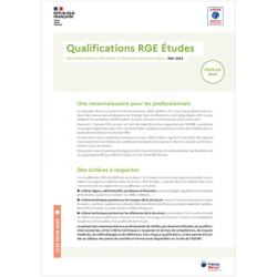Qualifications RGE Études
