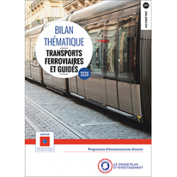 Bilan thématique Transports ferroviaires et guidés - Edition 2020