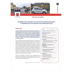Expérimentation d'un réseau d'autopartage électrique en milieu rural et périurbain sur le pôle métropolitain Le Mans Sarthe (72)