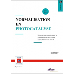 Normalisation en photocatalyse