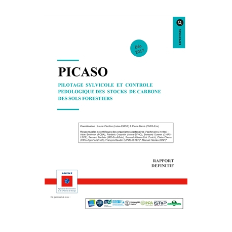 piCaSo - Pilotage sylvicole et contrôle pédologique des stocks de carbone des sols forestiers