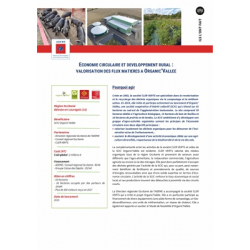 Economie circulaire et développement rural : valorisation des flux de matières à Organic Vallée (31)