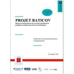 BATICOV - Mesures constructives vis-à-vis des pollutions volatiles du sol, de la programmation à l'exploitation des bâtiments