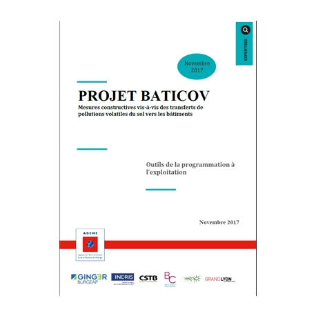 BATICOV - Mesures constructives vis-à-vis des pollutions volatiles du sol, de la programmation à l'exploitation des bâtiments