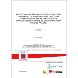 Réduction des émissions de polluants du transport de marchandises