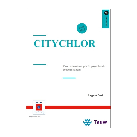 CityChlor : Valorisation des acquis du projet dans le contexte français