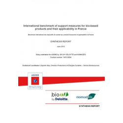 International benchmark of support measures for bio-based products and their applicability in France