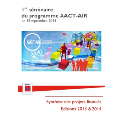 Premier séminaire du programme AACT-AIR le 15 septembre 2015