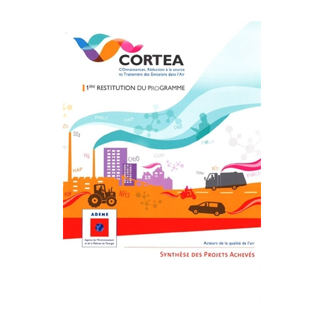Synthèse CORTEA Connaissances, réduction à la source et traitement des émissions dans l'air - 1ère restitution du programme