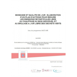 Réduire les émissions de particules du chauffage au bois individuel et du brûlage à l'air libre des déchets verts