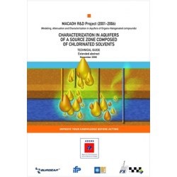 MACAOH R&D project (2001-2006): characterization in aquifers of a source zone composed of chlorinated solvents