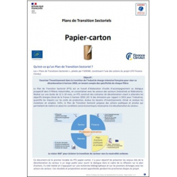 Papier carton - mémo d'analyse des enjeux de décarbonation du secteur