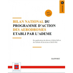 Bilan national du programme d'actions des aérodromes établi par l'ADEME