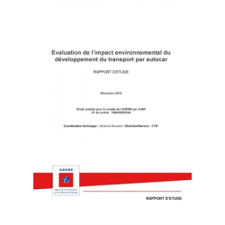 Evaluation de l'impact environnemental du développement du transport par autocar
