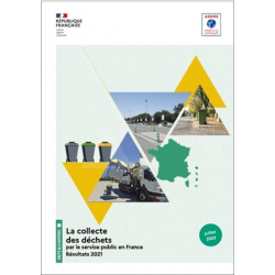 La collecte des déchets par le service public en France - Résultats 2021