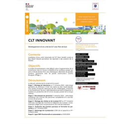 CLT INNOVANT - Développement d'une unité de CLT avec fibre de bois