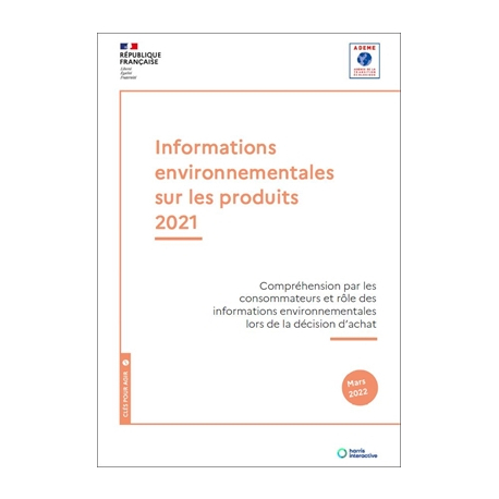 Informations environnementales sur les produits 2021