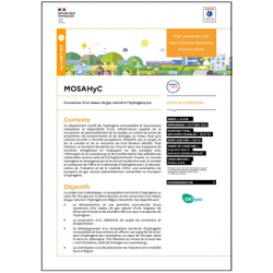 MOSAHyC - Conversion d'un réseau de gaz naturel à l'hydrogène pur