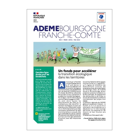 Lettre d'information ADEME Bourgogne-Franche-Comté n° 29