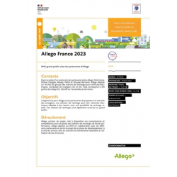 Allego France 2023 - IRVE grand public chez les partenaires d'Allego