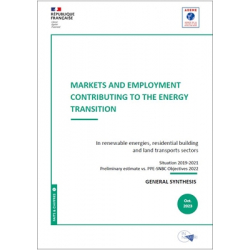 Markets and employment contributing to the energy transition In renewable energies, residential building and land transports sectors - 2023