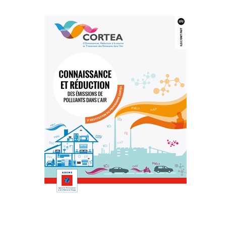Synthèse CORTEA Connaissances, réduction à la source et traitement des émissions dans l'air - 3ème restitution du programme