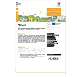 FAMA 5 - Projet de plateforme outillée de gestion intelligente de flottes
aéroportuaires et de planification des opérations