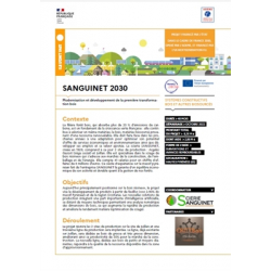 SANGUINET 2030 - Modernisation et développement de la première transformation bois.