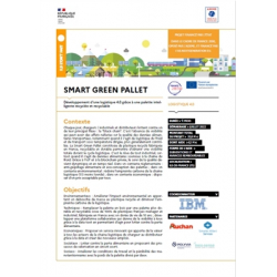 SMART GREEN PALLET - Développement d'une logistique 4.0 grâce à une palette intelligente recyclée et recyclable.