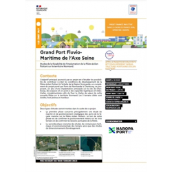 Grand Port Fluvio-Maritime de l'Axe Seine - Etudes de la faisabilité de l'implantation de la filière éolien flottant sur le territoire Normand.
