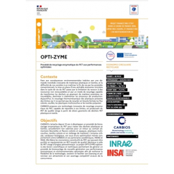 OPTI-ZYME - Procédé de recyclage enzymatique du PET aux performances optimisées