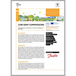 LOW-GWP COMPRESSORS - Développement de compresseurs utilisant des réfrigérants à faible GWP