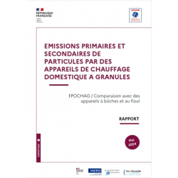 Emissions primaires et secondaires de particules par des appareils de chauffage à granulés