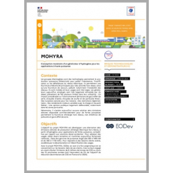 MOHYRA - Conception modulaire d'un générateur d'hydrogène pour les applications à haute puissance