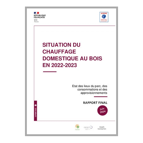 Situation du chauffage domestique au bois en 2022-2023