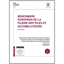 Benchmark européen de la filière REP Piles et Accumulateurs