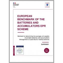 European benchmark of the batteries and accumulators EPR scheme