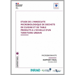 Etude de l'innocuité microbiologique de déchets de cuisine et de table produits à l'échelle d'un territoire urbain