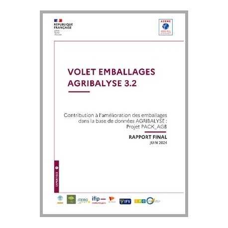 VOLET EMBALLAGES AGRIBALYSE 3.2.