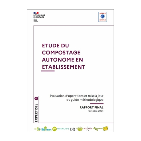 Étude du compostage autonome en établissement (CAE)