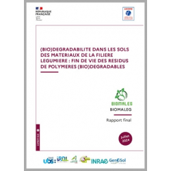 (Bio)dégradabilité dans les sols des matériaux de la filière légumière