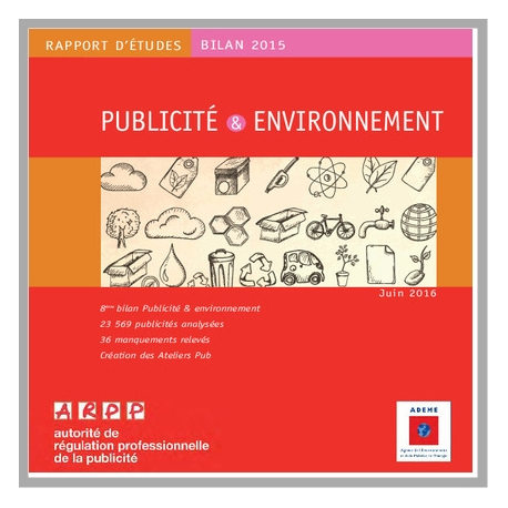 Bilan Publicité et Environnement ADEME / ARPP 2015