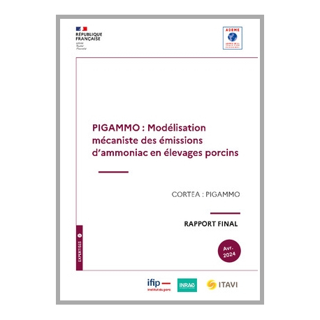 PIGAMMO - Modélisation mécaniste des émissions d'ammoniac en élevages porcins