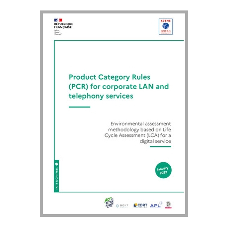 Product Category Rules (PCR) for corporate LAN and telephony services