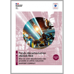 Fonds décarbonation industrie - rapport complet