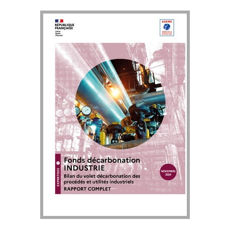 Fonds décarbonation industrie - rapport complet