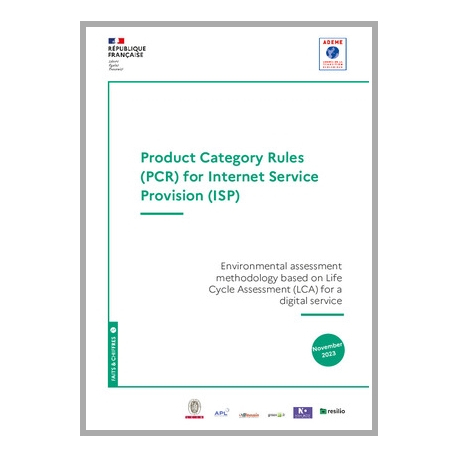 Methodological standard for the environmental assessment for Internet Service Provision (ISP)