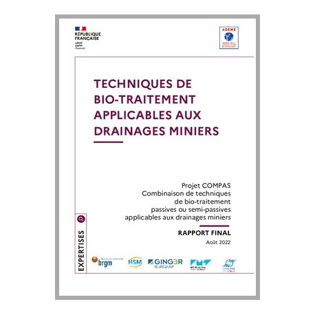 Techniques de bio-traitement applicables aux drainage miniers