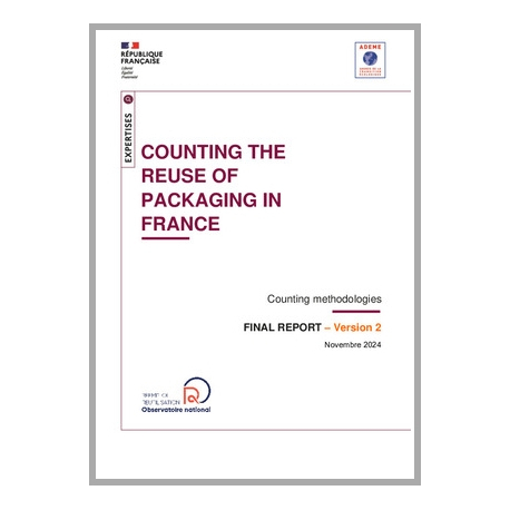 Counting the reuse of packaging in France : Counting methodologies