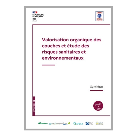 COMPIC : Expérimentation de la valorisation organique de couches jetables et analyse des impacts sanitaires et environnementaux